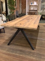 Tafel blad wagonplanken